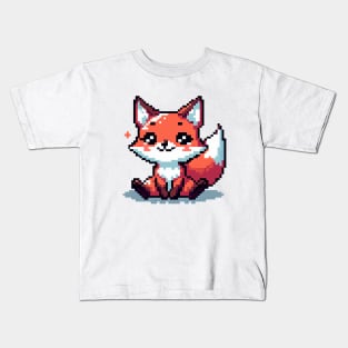 Fox Pixel Kids T-Shirt